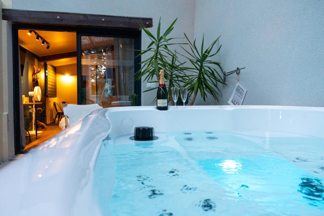 Yanna Lodge, Gite Classe 4 Etoiles Avec Spa Couvert Entierement Arrest Buitenkant foto